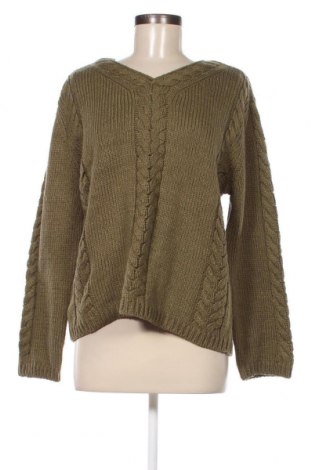 Дамски пуловер Liz Claiborne, Размер M, Цвят Зелен, Цена 11,60 лв.