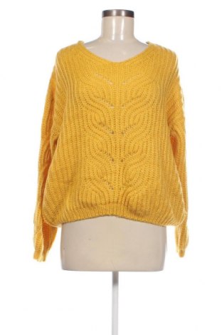 Дамски пуловер Lola Liza, Размер M, Цвят Жълт, Цена 37,20 лв.