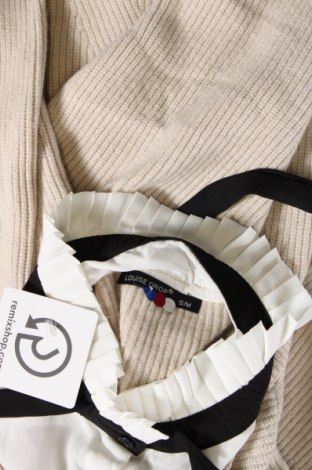 Γυναικείο πουλόβερ Louise Orop, Μέγεθος S, Χρώμα  Μπέζ, Τιμή 7,18 €