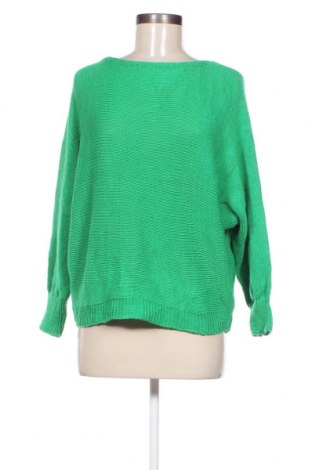 Дамски пуловер Luisa Ricci, Размер M, Цвят Зелен, Цена 20,09 лв.