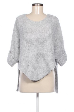 Γυναικείο πουλόβερ Made In Italy, Μέγεθος M, Χρώμα Γκρί, Τιμή 7,71 €