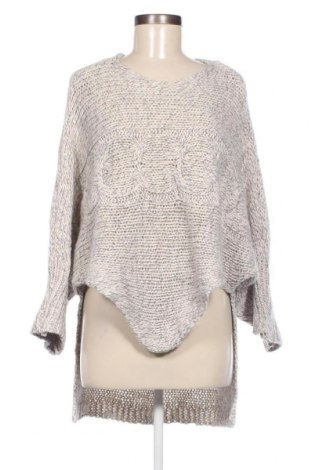 Γυναικείο πουλόβερ Made In Italy, Μέγεθος M, Χρώμα Γκρί, Τιμή 8,25 €