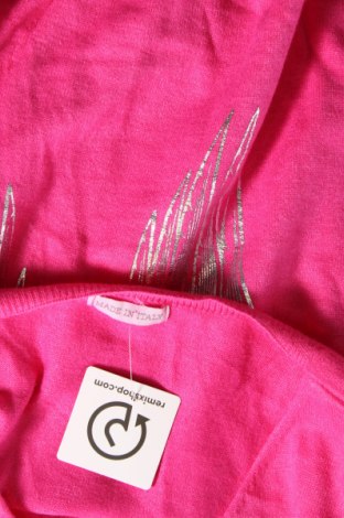 Γυναικείο πουλόβερ Made In Italy, Μέγεθος M, Χρώμα Ρόζ , Τιμή 7,18 €