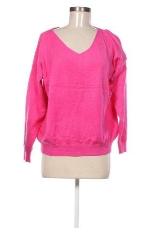 Γυναικείο πουλόβερ Made In Italy, Μέγεθος M, Χρώμα Ρόζ , Τιμή 7,71 €