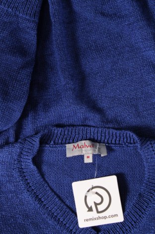 Дамски пуловер Malva, Размер M, Цвят Син, Цена 5,80 лв.