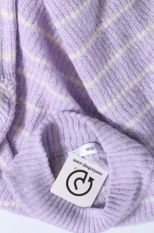 Дамски пуловер Mango, Размер L, Цвят Лилав, Цена 11,61 лв.