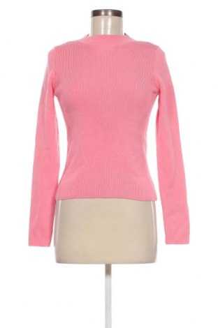 Дамски пуловер Mango, Размер L, Цвят Розов, Цена 12,42 лв.
