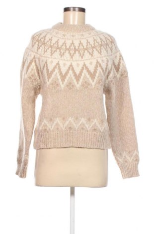 Дамски пуловер Mango, Размер M, Цвят Бежов, Цена 31,62 лв.