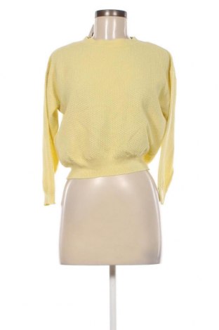 Дамски пуловер Mango, Размер S, Цвят Жълт, Цена 13,23 лв.