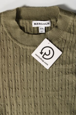 Damenpullover Manguun, Größe XXL, Farbe Grün, Preis € 7,29