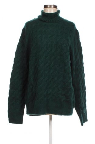 Γυναικείο πουλόβερ Marks & Spencer, Μέγεθος L, Χρώμα Πράσινο, Τιμή 7,18 €