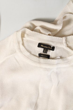 Damski sweter Massimo Dutti, Rozmiar L, Kolor Biały, Cena 102,51 zł