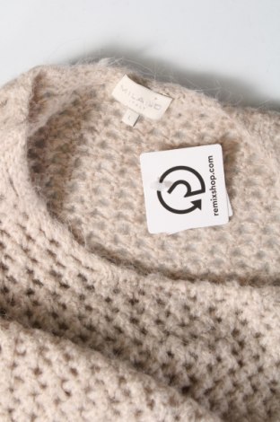 Дамски пуловер Milano Italy, Размер L, Цвят Бежов, Цена 17,63 лв.