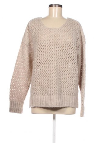 Дамски пуловер Milano Italy, Размер L, Цвят Бежов, Цена 16,40 лв.