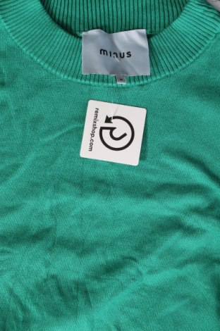 Γυναικείο πουλόβερ Minus, Μέγεθος M, Χρώμα Πράσινο, Τιμή 20,33 €