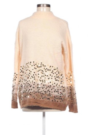 Дамски пуловер Miss Charm, Размер M, Цвят Екрю, Цена 22,54 лв.