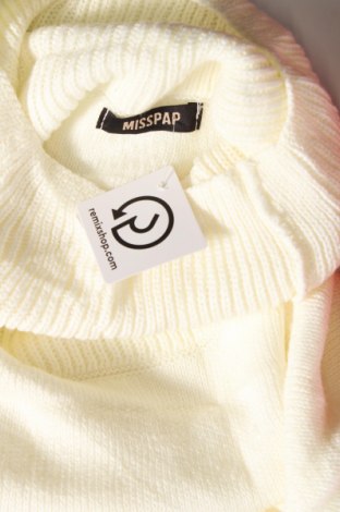 Дамски пуловер Misspap, Размер L, Цвят Екрю, Цена 18,86 лв.