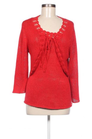 Γυναικείο πουλόβερ Moda & More, Μέγεθος M, Χρώμα Κόκκινο, Τιμή 7,92 €