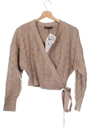 Дамски пуловер Mohito, Размер XS, Цвят Бежов, Цена 29,81 лв.