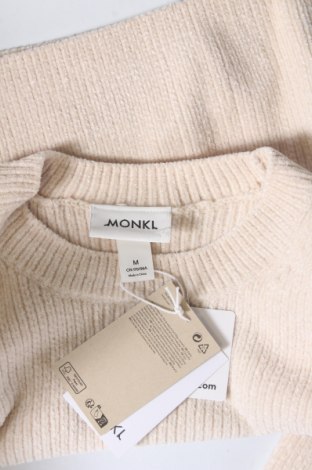 Γυναικείο πουλόβερ Monki, Μέγεθος M, Χρώμα Εκρού, Τιμή 12,99 €