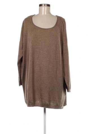 Дамски пуловер Ms Mode, Размер XXL, Цвят Кафяв, Цена 14,21 лв.