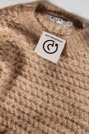 Γυναικείο πουλόβερ NA-KD, Μέγεθος M, Χρώμα  Μπέζ, Τιμή 10,90 €