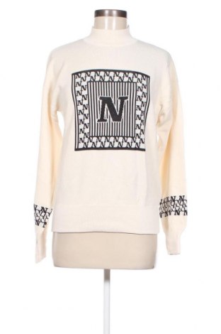 Дамски пуловер Nikkie, Размер M, Цвят Екрю, Цена 31,00 лв.