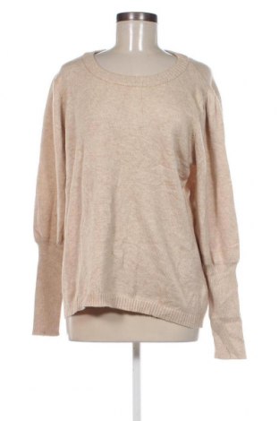 Γυναικείο πουλόβερ Nkd, Μέγεθος L, Χρώμα  Μπέζ, Τιμή 9,33 €