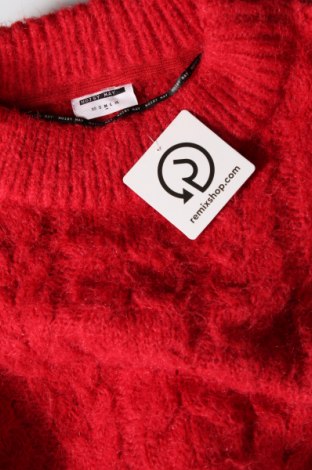 Дамски пуловер Noisy May, Размер M, Цвят Червен, Цена 12,47 лв.