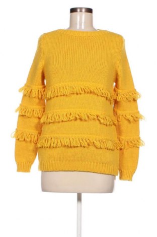 Дамски пуловер Noobass, Размер M, Цвят Жълт, Цена 54,74 лв.