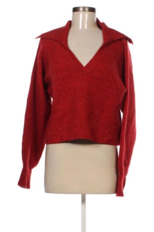 Γυναικείο πουλόβερ Numph, Μέγεθος M, Χρώμα Κόκκινο, Τιμή 20,33 €