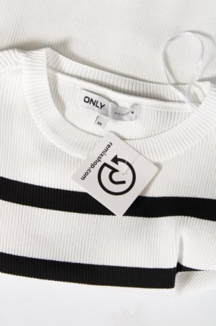 Дамски пуловер ONLY, Размер XS, Цвят Бял, Цена 24,80 лв.