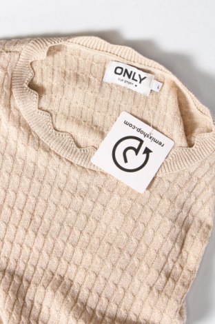 Γυναικείο πουλόβερ ONLY, Μέγεθος L, Χρώμα  Μπέζ, Τιμή 13,42 €