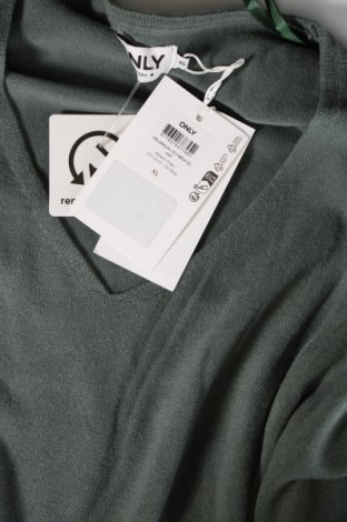 Дамски пуловер ONLY, Размер XL, Цвят Зелен, Цена 29,76 лв.