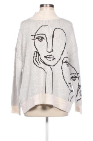 Γυναικείο πουλόβερ ONLY, Μέγεθος XL, Χρώμα Λευκό, Τιμή 19,18 €