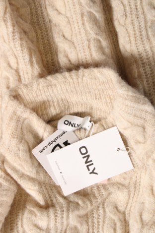 Γυναικείο πουλόβερ ONLY, Μέγεθος L, Χρώμα  Μπέζ, Τιμή 17,26 €