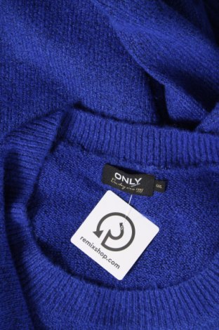 Γυναικείο πουλόβερ ONLY, Μέγεθος 3XL, Χρώμα Μπλέ, Τιμή 17,90 €