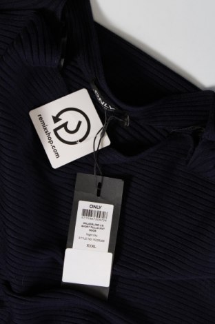 Γυναικείο πουλόβερ ONLY, Μέγεθος 3XL, Χρώμα Μπλέ, Τιμή 15,34 €