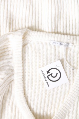 Γυναικείο πουλόβερ ONLY, Μέγεθος M, Χρώμα Λευκό, Τιμή 6,68 €