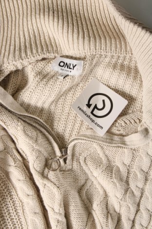 Damski sweter ONLY, Rozmiar S, Kolor Beżowy, Cena 57,99 zł