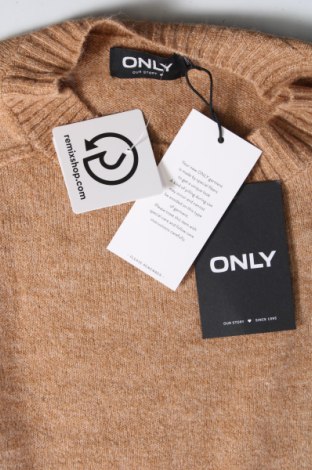 Γυναικείο πουλόβερ ONLY, Μέγεθος XS, Χρώμα Καφέ, Τιμή 13,74 €
