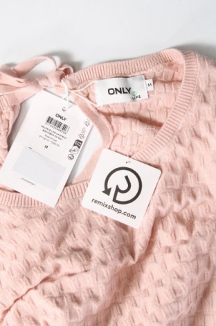 Дамски пуловер ONLY, Размер M, Цвят Розов, Цена 31,62 лв.