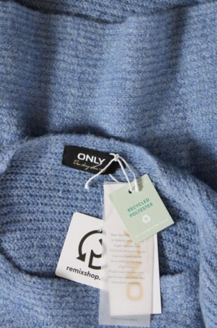 Дамски пуловер ONLY, Размер L, Цвят Син, Цена 35,34 лв.