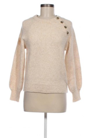 Дамски пуловер ONLY, Размер S, Цвят Бежов, Цена 29,76 лв.