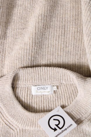 Γυναικείο πουλόβερ ONLY, Μέγεθος L, Χρώμα  Μπέζ, Τιμή 2,51 €