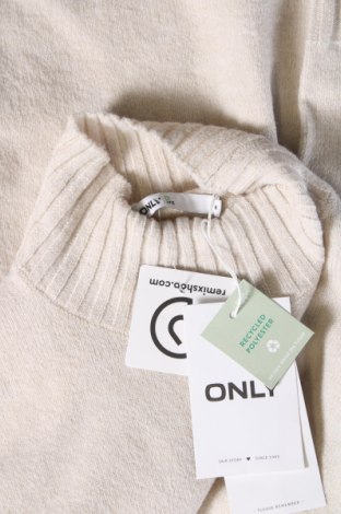 Дамски пуловер ONLY, Размер M, Цвят Бежов, Цена 29,76 лв.