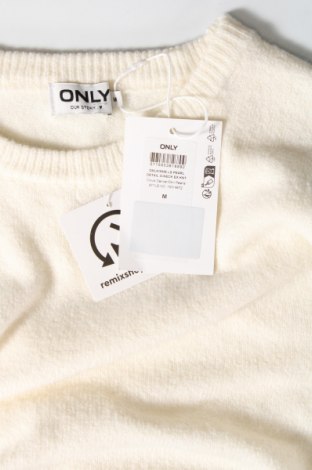 Дамски пуловер ONLY, Размер M, Цвят Екрю, Цена 26,66 лв.