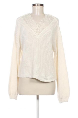 Γυναικείο πουλόβερ ONLY, Μέγεθος M, Χρώμα Λευκό, Τιμή 19,18 €