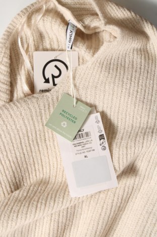 Γυναικείο πουλόβερ ONLY, Μέγεθος XL, Χρώμα Εκρού, Τιμή 16,30 €