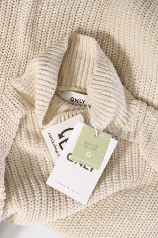 Γυναικείο πουλόβερ ONLY, Μέγεθος S, Χρώμα Εκρού, Τιμή 16,30 €